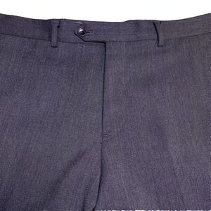 Brooks Brothers Dress Pants 36 (37x31.5) Mens Regent Thick Twill Dark Gray VGUC